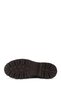 Women's Brown Suede Thick Heeled Buckle Genuine Leather Loafer Shoes - 7