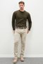 Basic Crew Neck Regular Fit Knitwear Sweater - 3