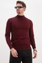Basic High Neck Regular Fit Knit Sweater - 2