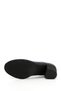 Navy Blue Antique Gön Genuine Leather Round Toe Thick Heeled Rubber Sole Lace Up Women's Shoes 240 - 6