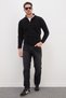 Half Zippered Stand Collar Fleece Sweatshirt - 4