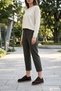 Women's Brown Suede Lace-Up Genuine Leather Shoes - 4