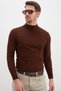 Basic High Neck Regular Fit Knit Sweater