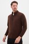 Half Zippered Stand Collar Fleece Sweatshirt - 6