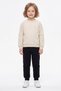 3 İplik Basic Unisex Children's Sweatpants with Elastic Waist - 3