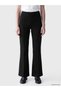 Peak New Season Black Wide-Leg Soft-Touch Women's Pants. - 2
