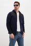 Zippered Hooded Fleece Sweatshirt - 2