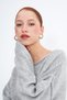 Boat Neck Knitwear Sweater K3472 - 2