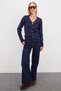 Buttoned V-Neck Knitwear Cardigan - 5