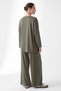 Pleated Trousers Pique Set 40779 - Light Khaki - 5