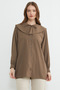 Fullamodest Baby Collar Balloon Sleeve Tunic - 2