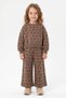 Ribbon Printed Girls' 2-Piece Set - 2