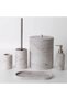 طقم حمام من الترافرتين باللون الأسود - 3