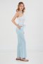 Striped Tie Waist Palazzo Pants - 3