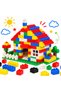 Funny Blocks 1000 Pieces Colorful Educational Building Toy – with Storage Box - 8