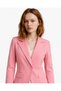 Accessory Detailed Woven Blazer Jacket - 2