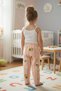 Duck Patterned Fleece Unisex Children's Pajama Bottoms - 2