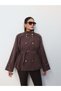Gold Button Belted Trench - 2