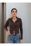 Polo Collar Buttoned Cardigan - 3