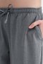 Elastic Waist Wide Leg Trousers Pn8418 - 3