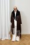 Furry Knitwear Shawl 103-2370 - 6