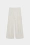 Premium BALLARD Mid-Waist Wide-Leg Woven Trousers - 3