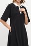 Polo Collar Flared Dress - 5