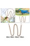 S Parrot Rope Parrot Cage Toy Bird Perch Stand Bird Parrot Chewing Toy for Parakeet Conures Cockatie - 4