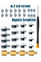 40pcs PCIe NVMe M.2 SSD Mounting Screws Kit with Magnetic Screwdriver for Asus, Gigabyte, ASRock, Ms - 4