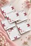 Happy Life Luxury 6-Piece Luxury Cake Plate Set