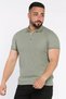 Men's Polo Collar Half Button T-Shirt - 2