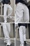 Three-Threaded Sweatpants with Elastic Waistband - 3