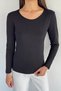 Crew Neck Basic Blouse - 2