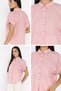 Gülseli Elastic Sleeve Short Shirt - 2