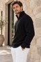 Men's Half-Zip Knit Sweater - 3