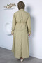 Gülseli Rose Figured Tie-Dye Detailed Shirt with Elastic Waist Skirt and Hijab Two-Piece Set - 4