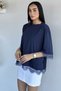 Gülseli Women's Crew Neck Lace Detailed T-Shirt - 3