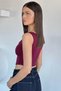 Women's Double-Way Zipper Covered Bustier - 4