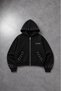 Crupt Heritage Stoned Boxy Crop Men's Zip Hoodie Jacket - 2