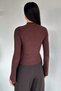 Asymmetrical Cut Front Gathered Women's Blouse - 4