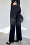 Yüksel Stone Detailed Palazzo Slim Fit Jeans - 4