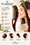 Dandruff Removal & Anti-Static Massage Brush |   Self-Cleaning Feature
