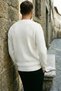 Crew Neck Striped Patterned Men's Knitwear Sweater - 3