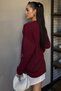 Heart Embroidered Women's Knitwear Sweater - 5