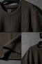 Self-Patterned Slim Fit Men's T-Shirt - 4