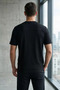 Self-Patterned Slim Fit Men's T-Shirt - 3