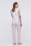 Milan Big Heart Printed Pajama Pants - 3