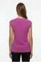 Women's V-Neck Sleeveless Purple Sweater - 2