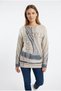 Women's Modern Patterned Knitwear Sweater