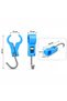 4 Pcs Multi-Purpose Round Clamp-On Blue Hanger Hook – Kitchen Bathroom Closet Organizer, Stainless Steel Hook, 1.5 kg Load Capacity - 6